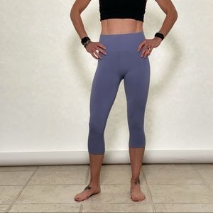 Lululemon Size 2 crop leggings, light purple